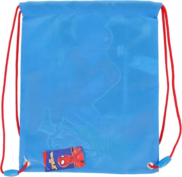 Bolsa merienda infantil de Spiderman – Ligera con cierre fácil - Imagen 2