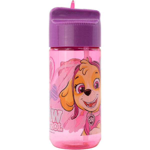 Botella Patrulla Canina con pajita – Skye y Everest (540 ml) - Imagen 3