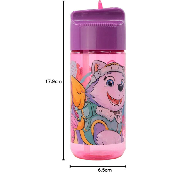 Botella Patrulla Canina con pajita – Skye y Everest (540 ml) - Imagen 2